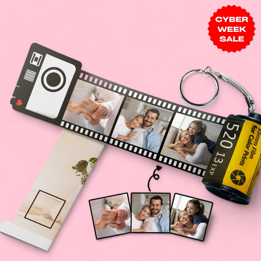 Miniscrapbook® Film Roll Keychain