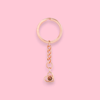 Miniscrapbook® Heart Keychain