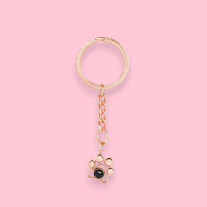 Miniscrapbook® Paw Keychain